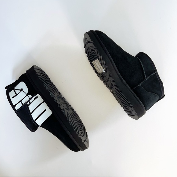 ‼️SOLD‼️UGG Classic Ultra Mini Chopd Black Boots - Picture 9 of 9
